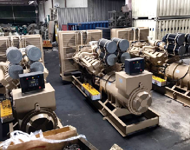 东南亚某金矿项目（康明斯配SBOBET利记10台1000KW发电机）